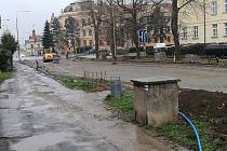 Aktuální situace v Nádražní ulici.