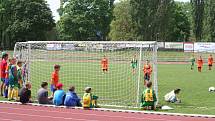 Na vyškovském fotbalovém stadionu probíhaly v pátek urputné boje malých fotbalistů. Hráči ukázali, že mnozí z nich mohou vyrůst ve velké osobnosti kopané na Vyškovsku. 