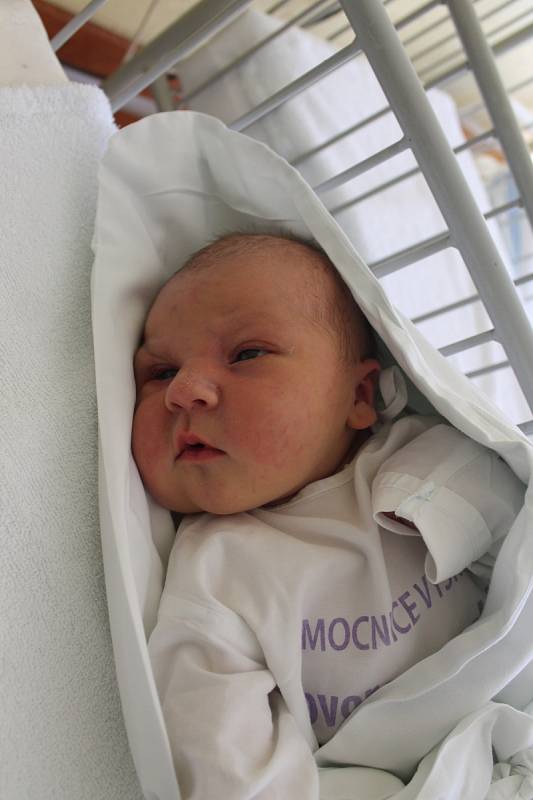 Maxmilián Deutsch, 54 cm, 4 340 g, 17. srpna 2016, Vyškov, Nemocnice Vyškov.