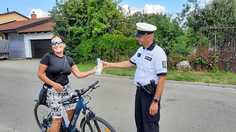 Kontroly dopravních policistů zacílily ve Vyškově na cyklisty.