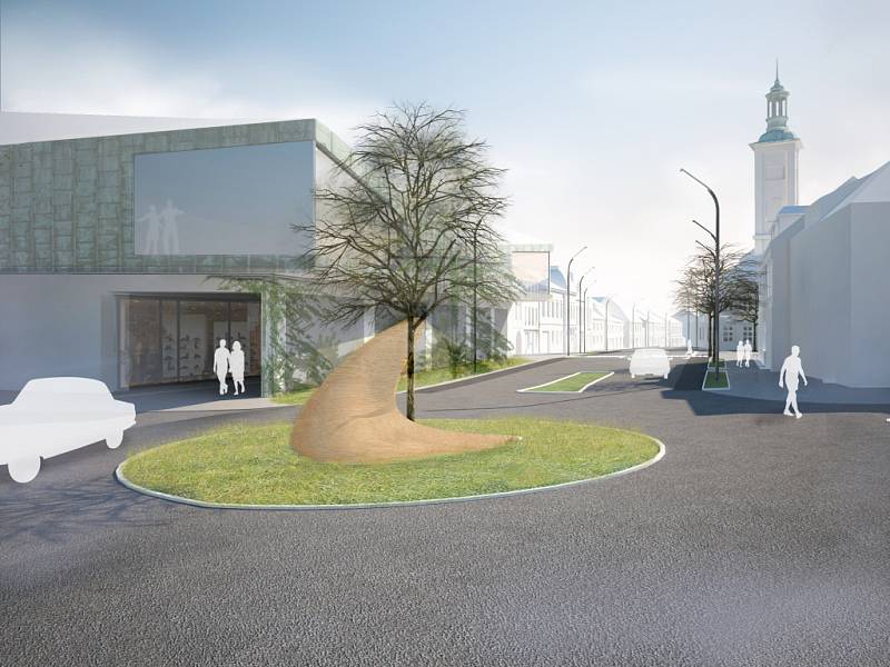 Pohled na to, jak by mohlo v budoucnu vypadat Sušilovo náměstí v Rousínově, přinesla architektonická soutěž Cena Petra Parléře, do které se město přihlásilo.