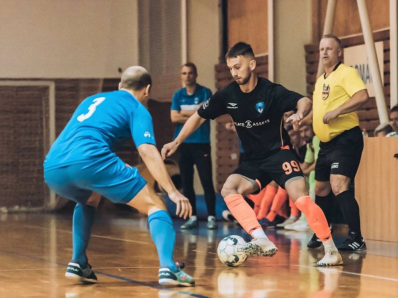 Futsalisté Amoru Kloboučky Vyškov slavili první domácí vítězství v nové sezoně. Baník Ostrava porazili 7:4.