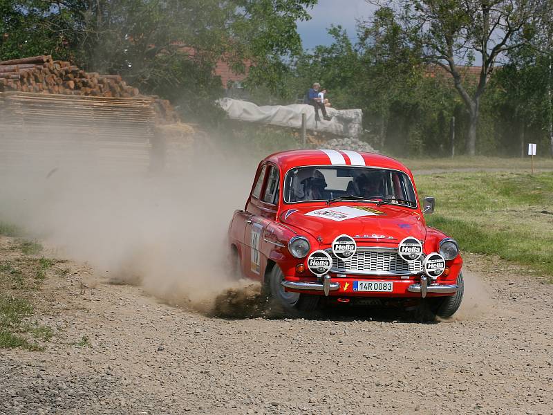 Sedmadvacátý ročník automobilové Rally Vyškov vyhrál Jaromír Tarabus s vozem Škoda Fabia R5.