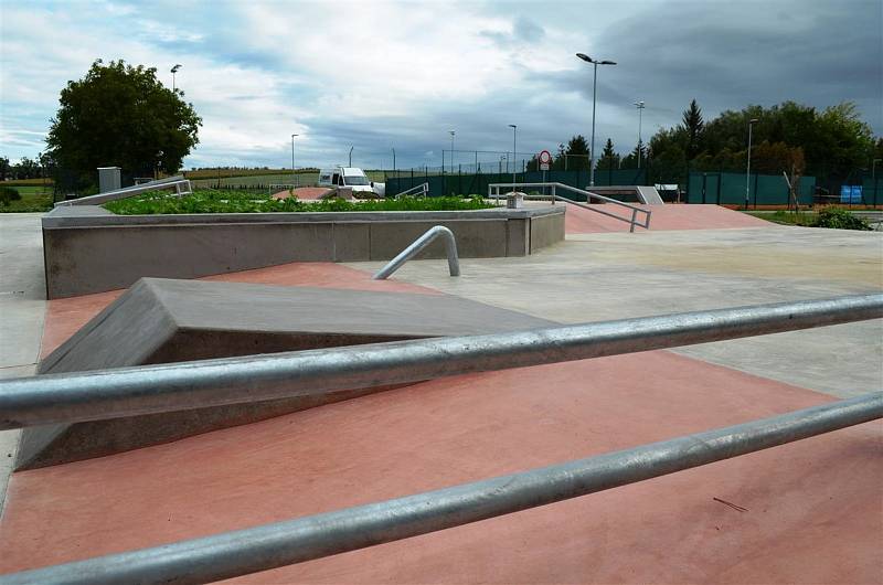 Nový skatepark potěší sportovce ve Vyškově