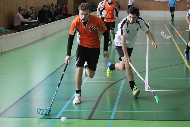 Florbalové derby přineslo ivanovickou radost.