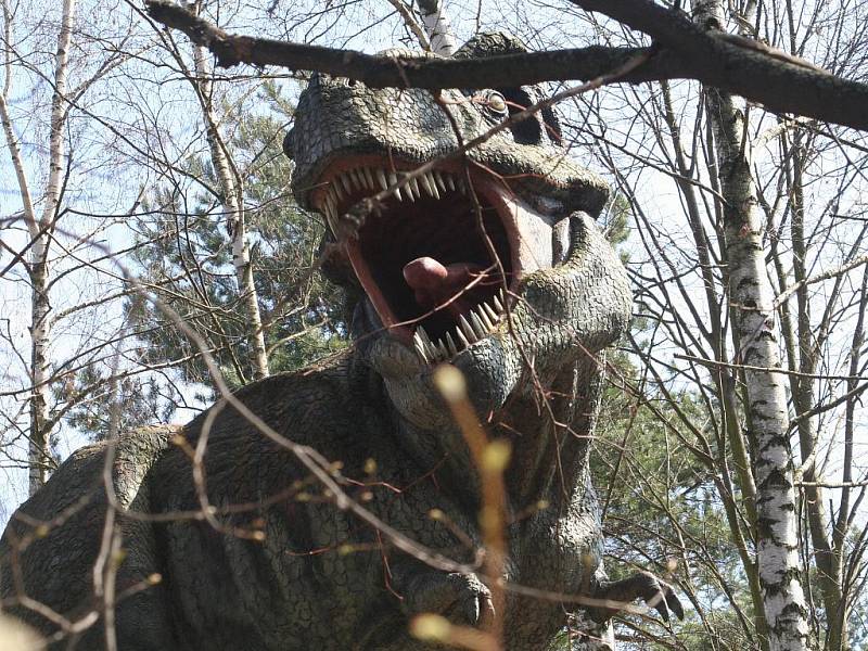 Vyškovský dinopark otevírá své brány