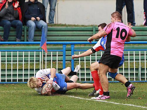 Ragby - Vyškov vs. Havířov.