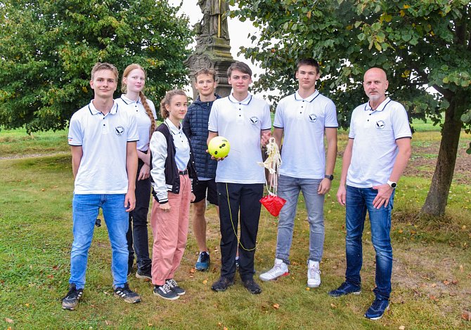 Snímky naší planety z výšky 35 000 m pořídila sonda, kterou studenti vyškovského gymnázia úspěšně vypustili 29. září 2021 do stratosféry.