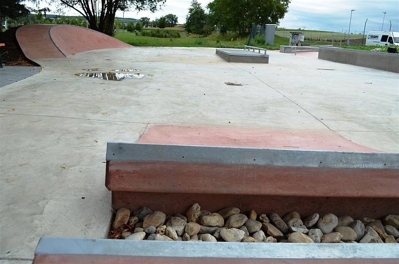 Nový skatepark potěší sportovce ve Vyškově