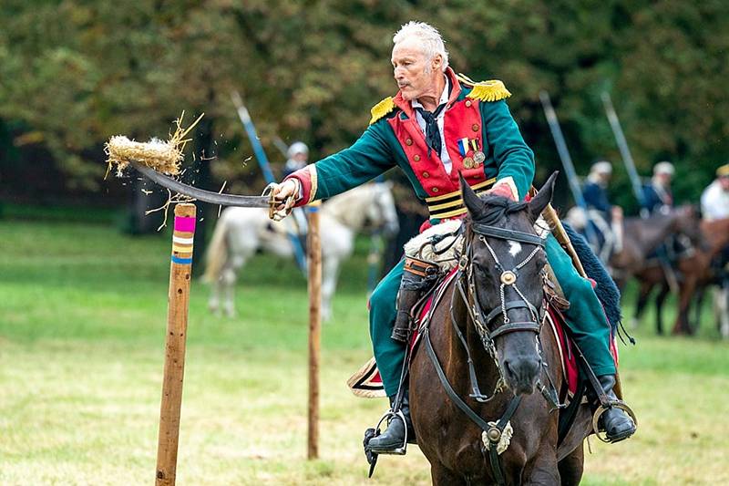 Sobota 15. srpna patřila ve Slavkově u Brna Napoleonským hrám, které připomněly narozeniny císaře Napoleona Bonaparta.