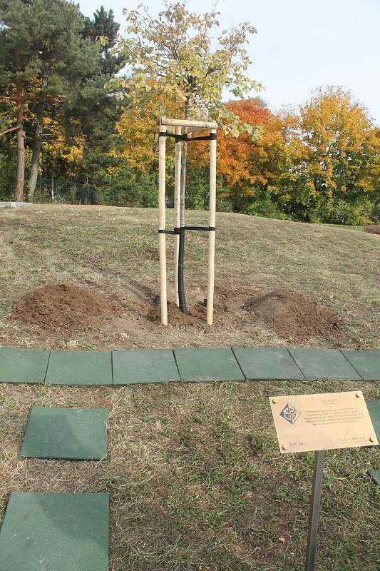 Ceremonie při příležitosti oslav patnáctého výročí založení Centra ochrany proti zbraním hromadného ničení ve Vyškově.