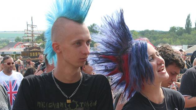 Ve Vyškově se konal punkový festival Pod parou.