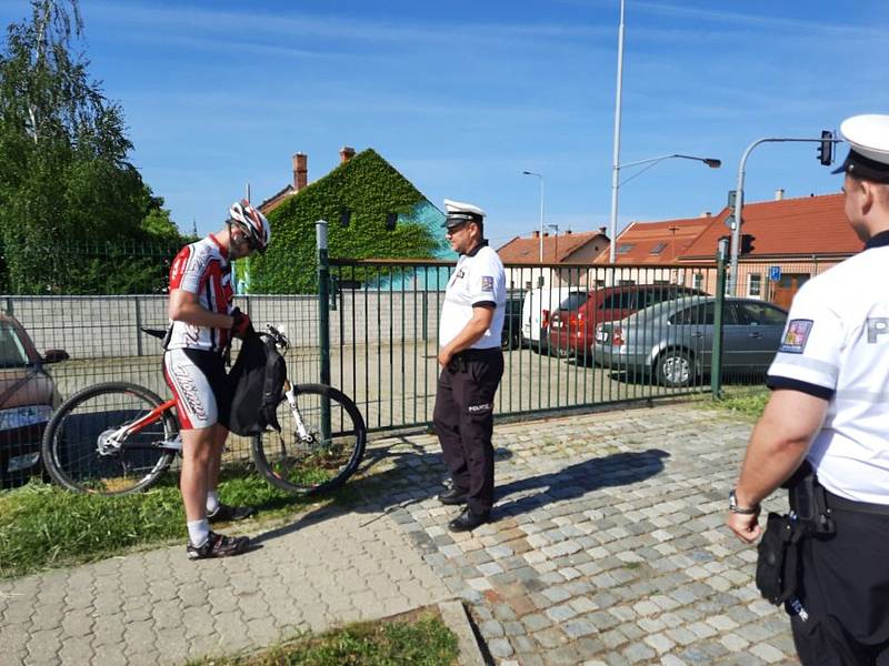 Dopravní policisté se zaměřili na cyklisty.