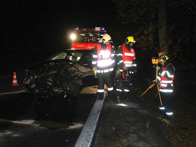 Sobotní nehoda na několik hodin zkomplikovala provoz mezi Ježkovicemi a Ruprechtovem.