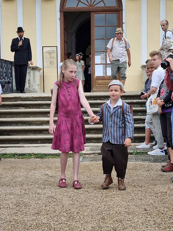 Součástí Veteranfestu byla i přehlídka dobové módy.