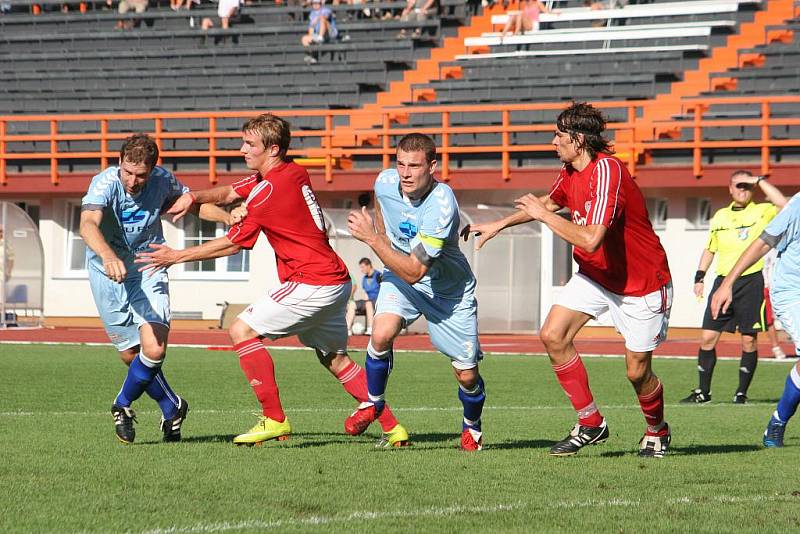 Vyškovští fotbalisté v neděli proti diviznímu nováčkovi zklamali.