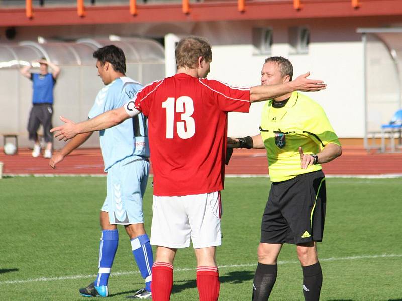 Vyškovští fotbalisté v neděli proti diviznímu nováčkovi zklamali.