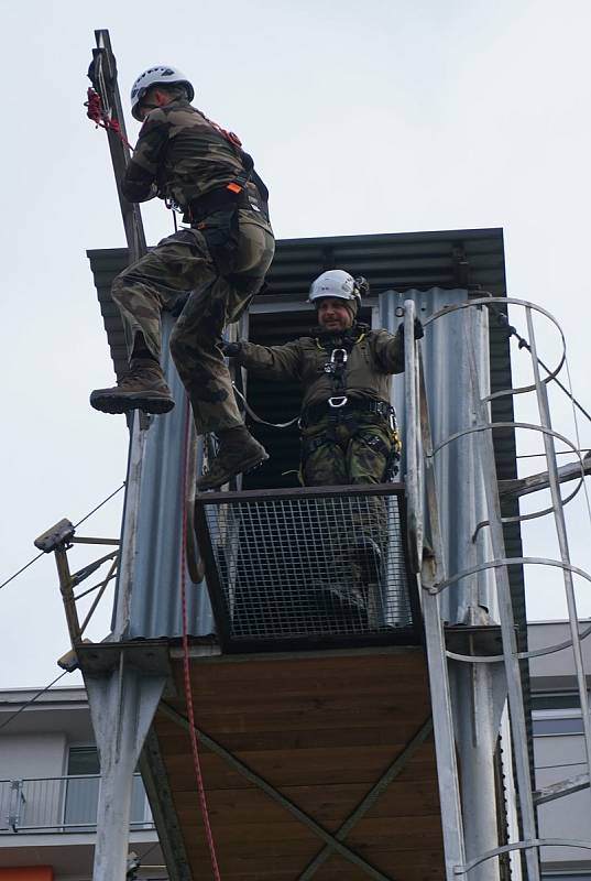 Kadeti z Francie vyrazili do Vyškova už počtvrté. Foto: nadpraporčík Jaroslav Losenický