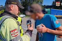 Policisté na Vyškovsku kontrolovali řidiče nákladních aut a dodávek.
