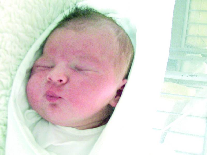 Lukáš Fric, 53 cm, 4 080 g, 2. června 2016, Vyškov, Nemocnice Vyškov