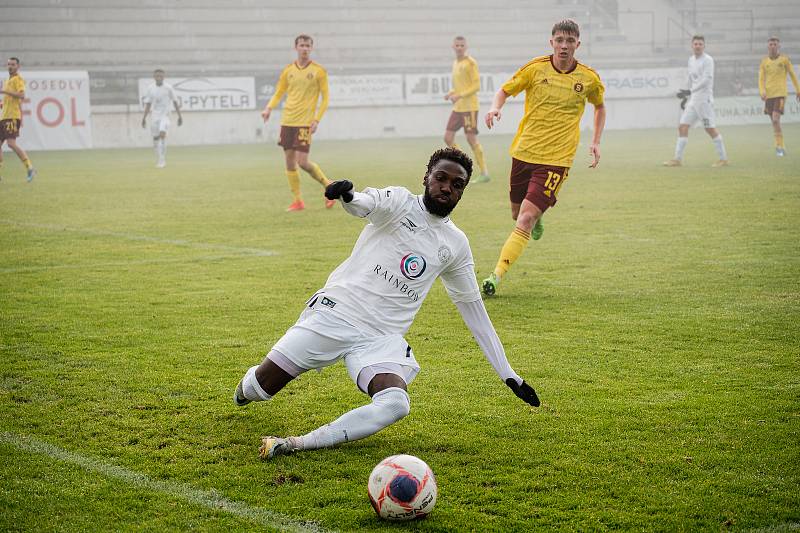 Alexis Alégué Elandi je oporou fotbalistů Vyškova.