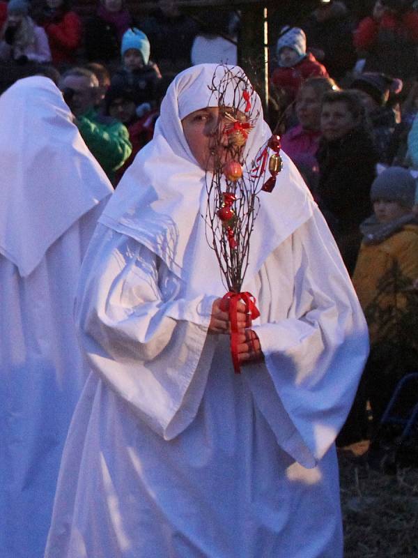 Lidé se na Babiččině dvorečku ve vyškovském zooparku seznámili s hanáckými adventními tradicemi.