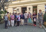 Literárně-kulturní procházka se konala ve Vyškově 22. září a pořádala ji vyškovská knihovna.