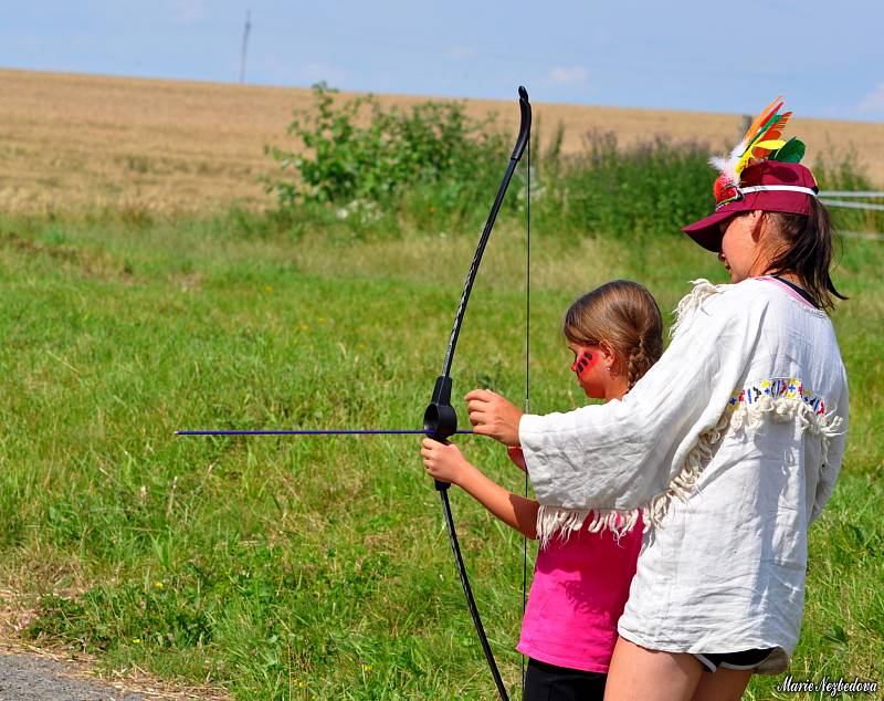 Příměstský tábor nazvaný Letní prázdniny v sedle se konal v Boškůvkách nedaleko Vyškova.