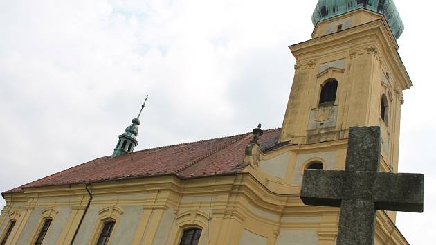 Lulečský kostel svatého Martina.