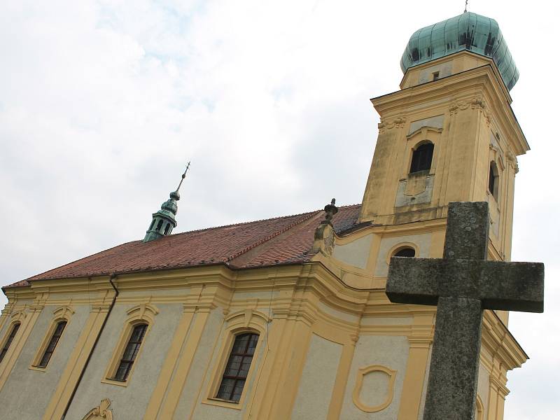 Lulečský kostel svatého Martina.