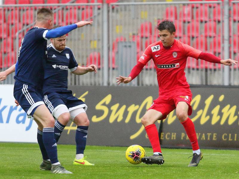 Fotbalista Marek Vintr v zápasech Zbrojovky Brno.