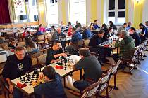 Šachové loučení s uplynulým rokem 2023 ve Vyškově.