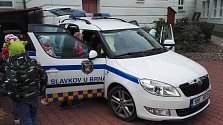 Strážníci městské policie ve Slavkově.