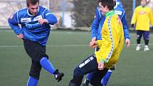 V dohrávce hlavní skupiny zimního turnaje v Líšni remizoval MFK Vyškov s Olympií Ráječko 0:0.