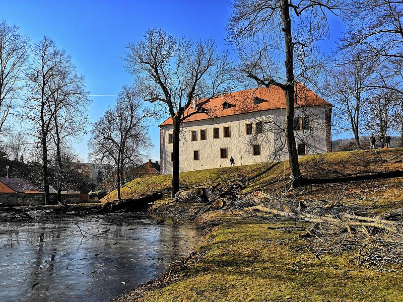 Blanenský zámek.