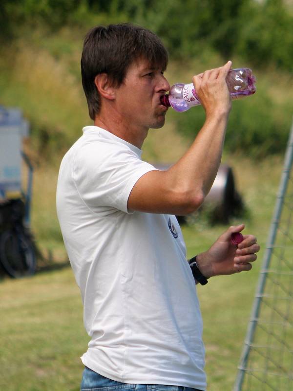 Jan Trousil, trenér fotbalistů MFK Vyškov.