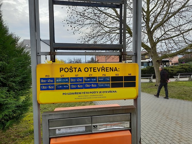 Česká pošta plánuje zrušit pobočku na Purkyňově ulici ve Vyškově.