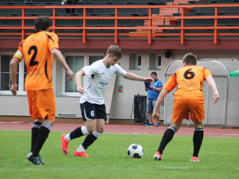 Fotbalisté MFK Vyškov prohráli v utkání 25. kola moravskoslezské ligy s SK Sulko Zábřeh 2:3.