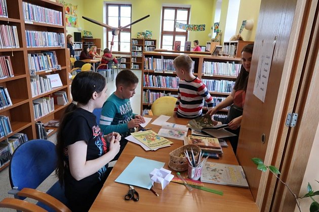 Ve vyškovské knihovně organizují pro děti každý rok besedy, hry a další akce.