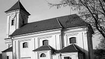 Kostel svatého Mikuláše v Letonicích.