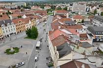 Zájemci získali možnost k výstupu na vrchol radniční věže. Nabídla jim výhled na město.