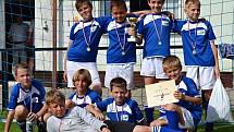 Nejlepší fotbalové přípravky okresu hrály o přeborníka v Drnovicích a velký turnaj v Šaraticích. 
