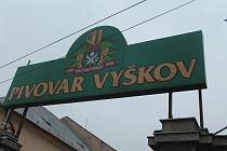 Brány Pivovaru Vyškov jsou už roky zavřené.