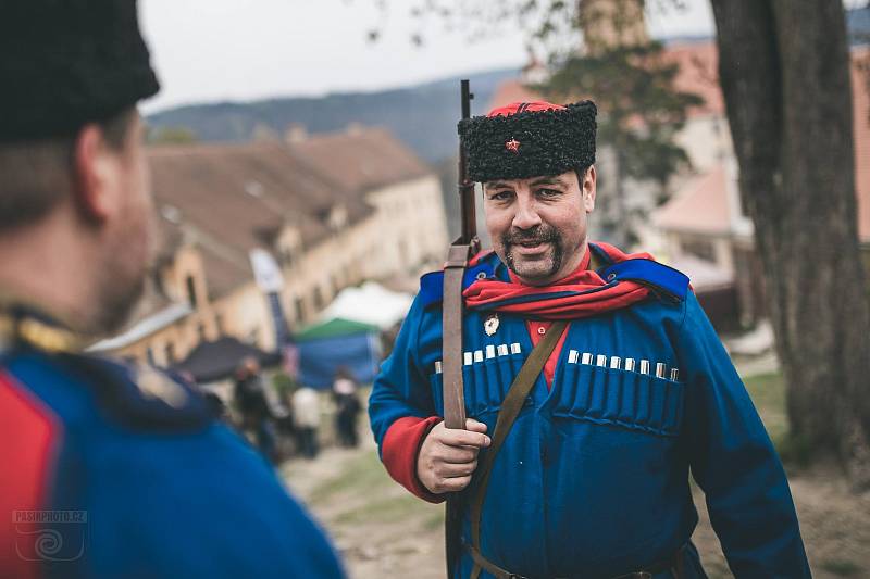 Vzpomínková akce na hradě Veveří z roku 2019.