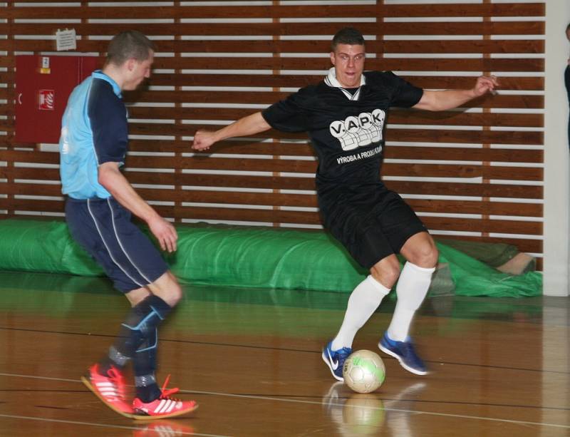 V jihomoravské futsalové divizi porazil Pivovar Vyškov doma Nasan Brno 6:3.