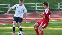 V předehrávaném utkání15. kola MSFL porazili fotbalisté MFK Vyškov doma FC Velké Meziříčí 1:0.