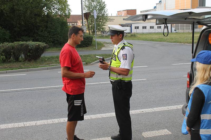 Vyškovští policisté kontrolovali řidiče, zda před jízdou nepili alkohol.