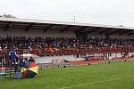 Vyškovský stadion. Ilustrační fotografie.