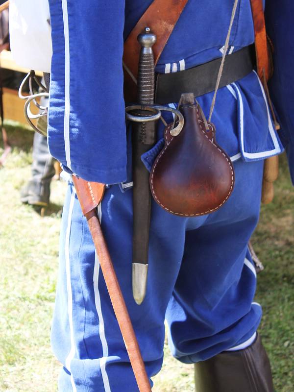 Bitva, kejklíři i historický oběd. Bučovice opět ožily minulostí