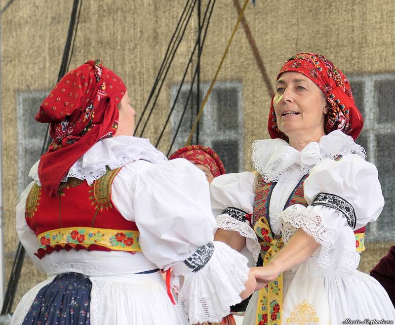 Jihomoravské dožínky se ve Vyškově konaly znovu po čtrnácti letech.